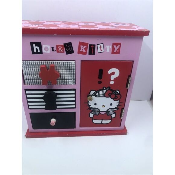 Hello Kitty Jewelry Box Chest of Drawers Toys R Us 2010 . Please Read - Picture 1 of 16